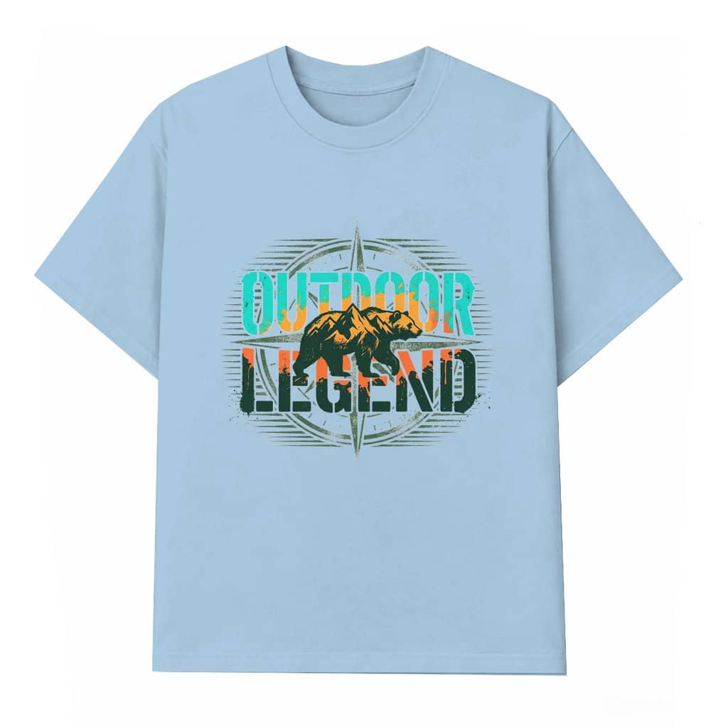 Outdoor Legend Bear Adventure T-shirt – Father's Day Gift for Dad Vintage