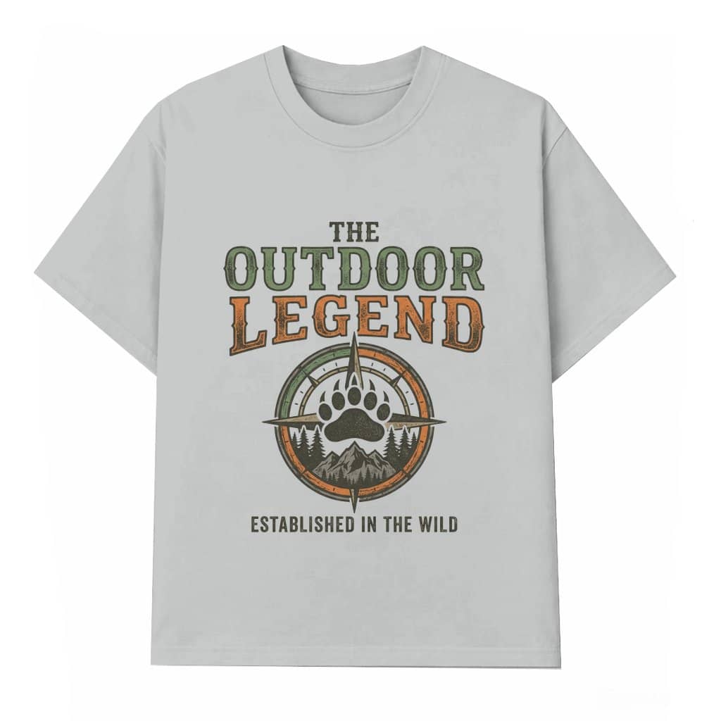 Outdoor Legend T-shirt – Father's Day Gift for Dad Husband Outdoor Wildlife