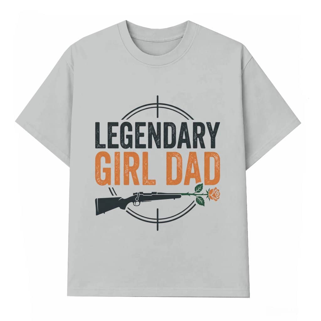Legendary Girl Dad Protector T-shirt – Father's Day Gift for Dad Vintage