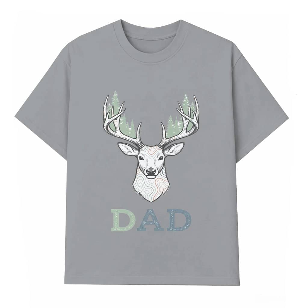 Deer Hunter T-shirt – Father's Day Gift for Dad Vintage 90s Bucking