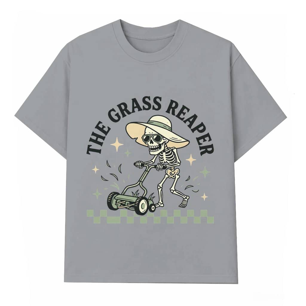 The Grass Reaper T-shirt – Father's Day Gift for Dad Funny