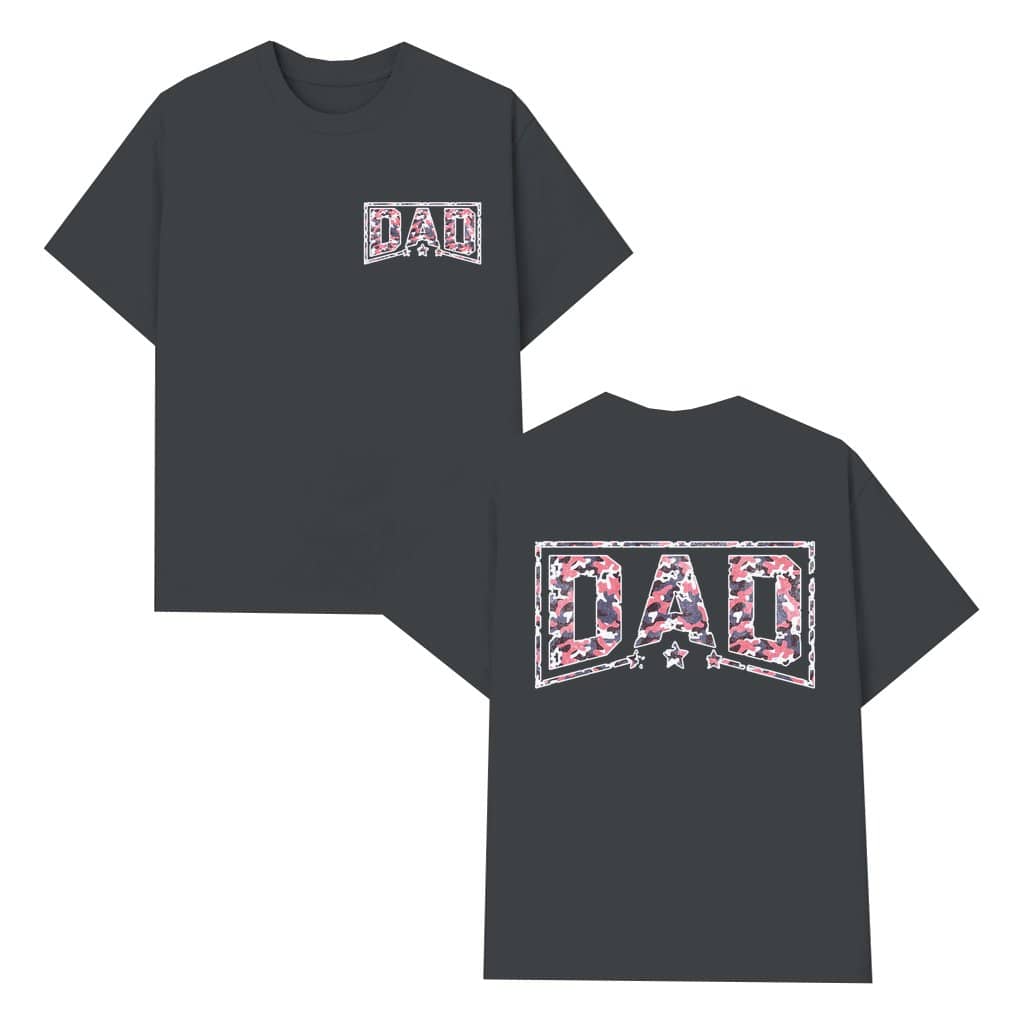 Pink Hunting Camo T-shirt – Father's Day Gift for Dad Husband
