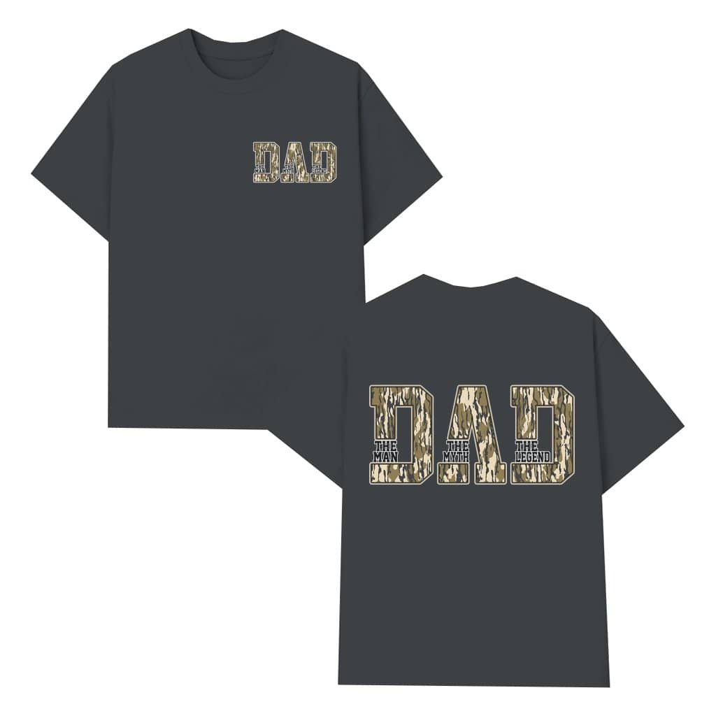 Dad The Man The Myth The Legend T-shirt – Father's Day Gift for Dad Funny Camo