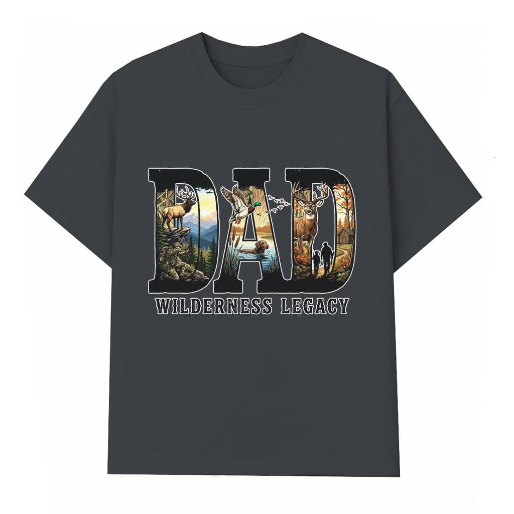 Camping Wilderness Legacy T-shirt – Father's Day Gift for Dad Outdoor Adventure