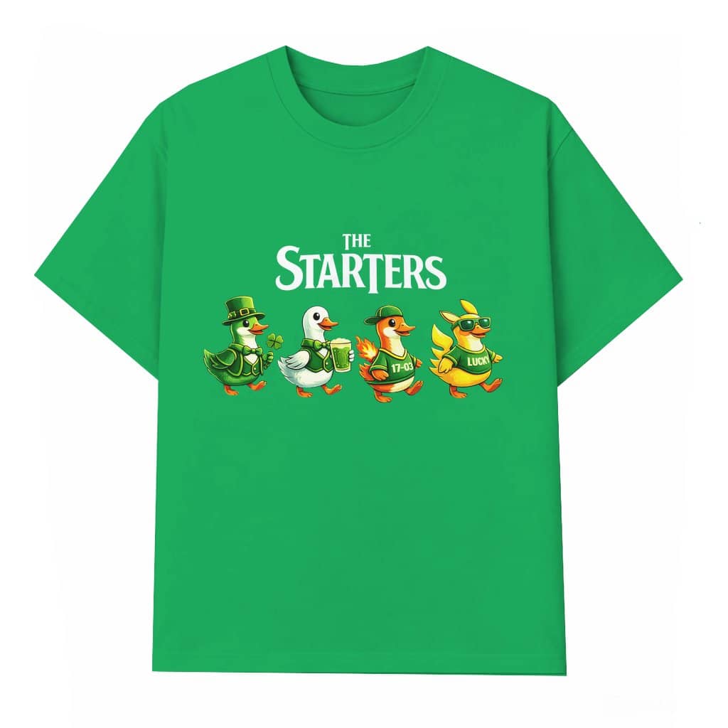 Silly Goose Irish T-shirt St. Patrick's Day – Gift for Him Her Funny Matching Family