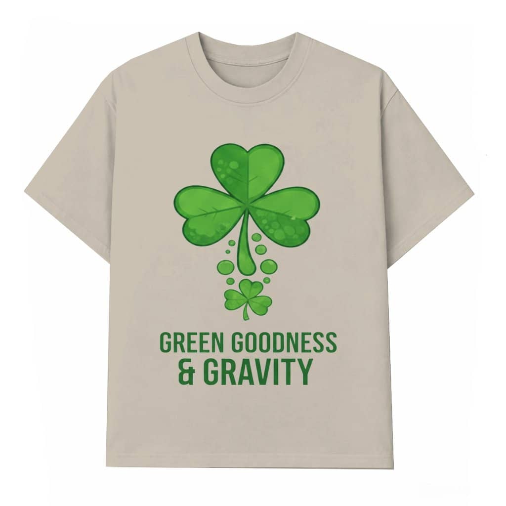 Funny Shamrock Irish Pun T-shirt – St. Patrick's Day Gift for Men Women Lucky Green