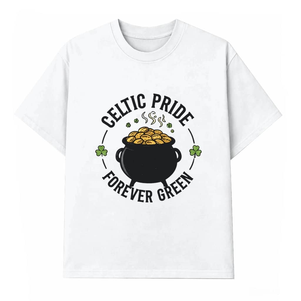 Celtic Green Gold Pot T-shirt – St. Patrick's Day Gift for Men Women