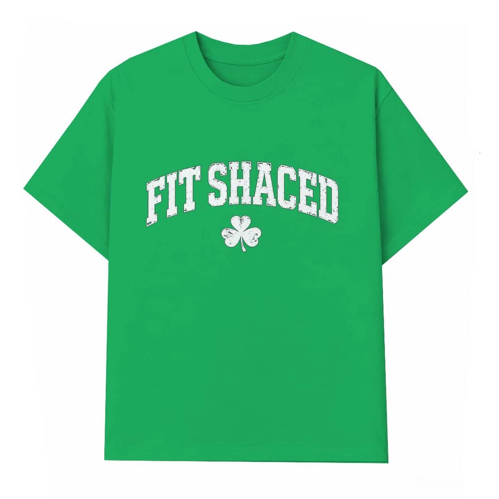 Irish Drinking Clover T-shirt – St Patrick's Day Gift for Him Her Retro Funny