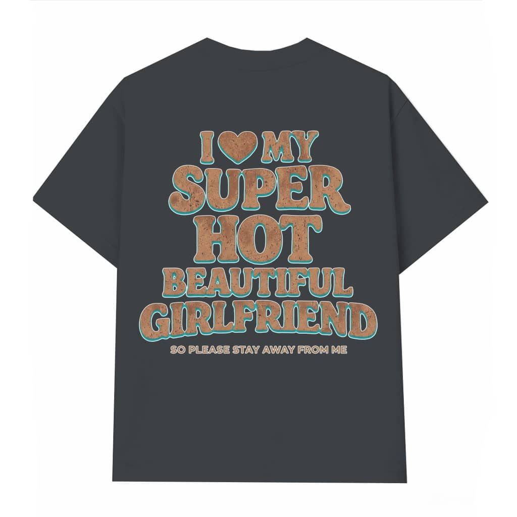 I Heart My Girlfriend T-shirt – Valentine's Day Gift for Girlfriend Funny Retro