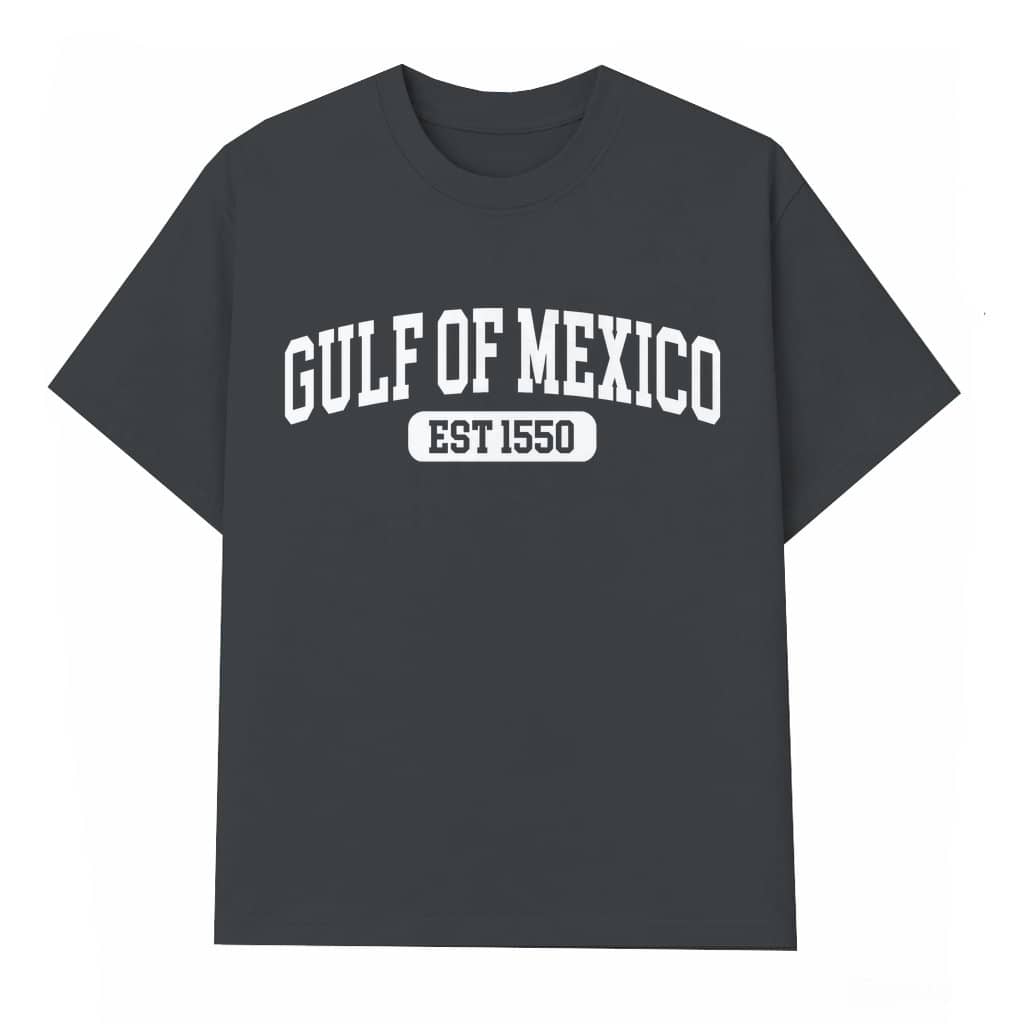 Gulf of Mexico Est 1550 T-shirt – Gift for Beach Lover Vintage Gulf Coast