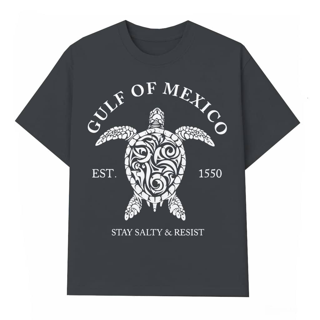 Gulf of Mexico Stay Salty T-shirt – Funny Coastal Gift for Beach Lover