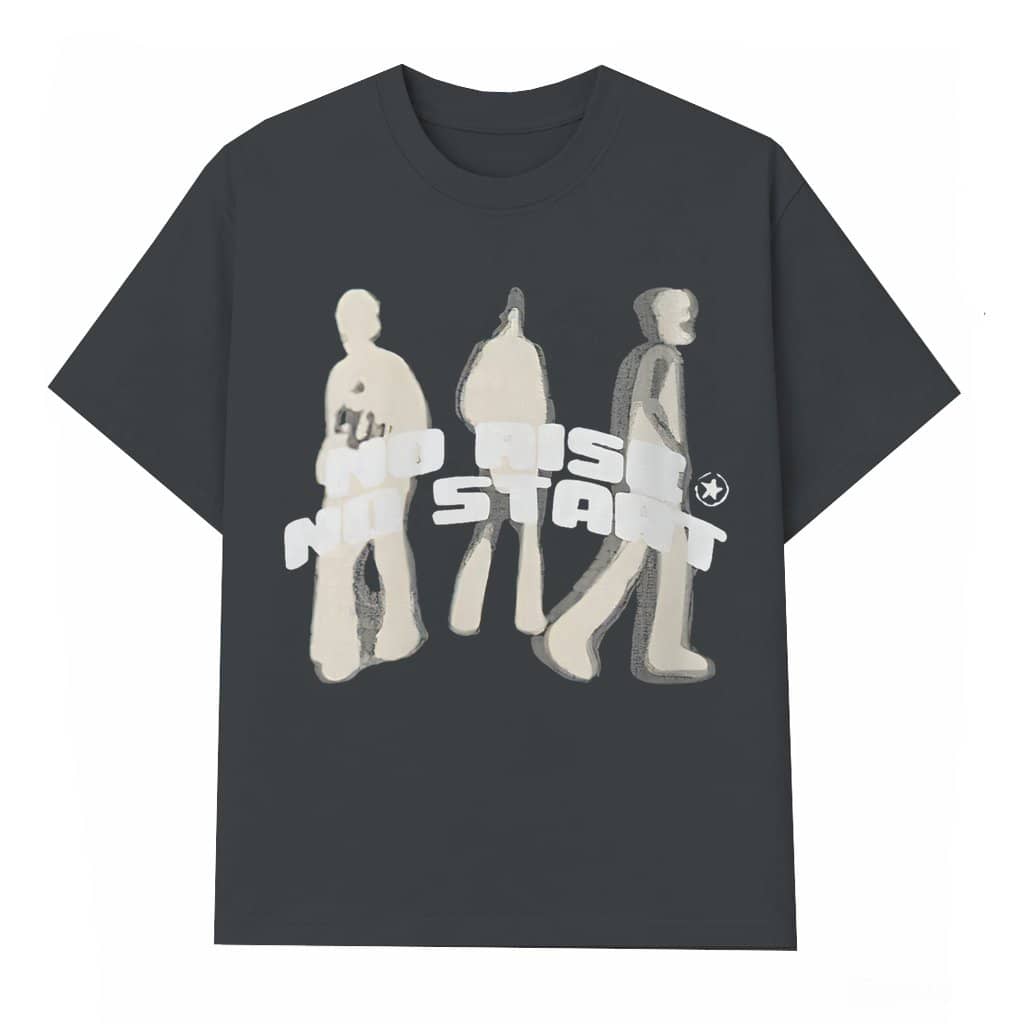 Vintage Figure Letter T-shirt – Summer Casual Women's