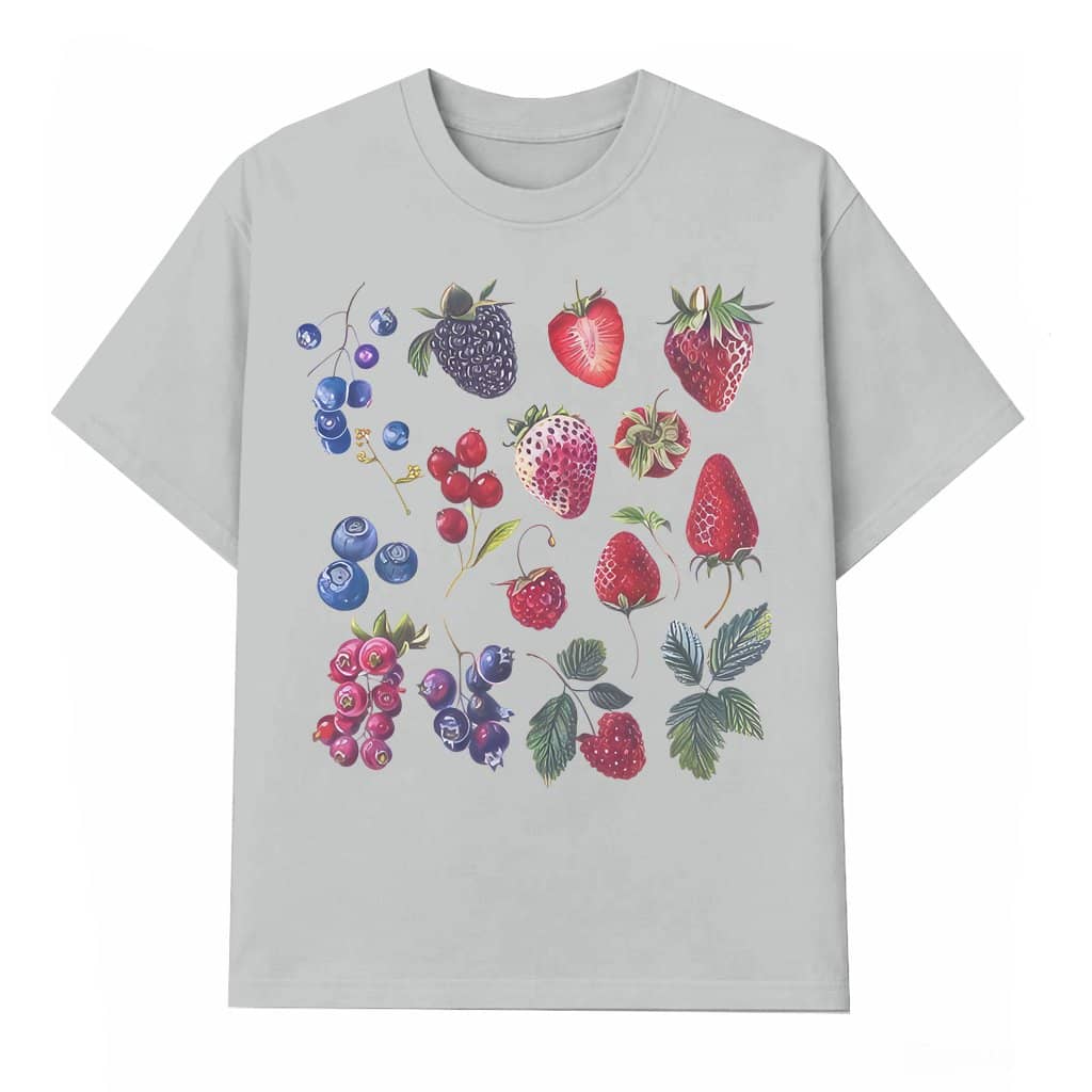Vintage Strawberry T-shirt – Gift for Her Cute Comfort Color