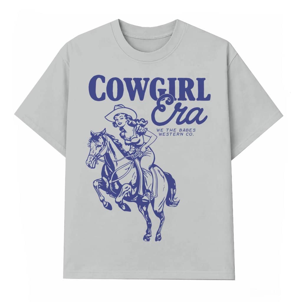 Cowgirl Era T-shirt – Western Aesthetic Vintage Gift for Her