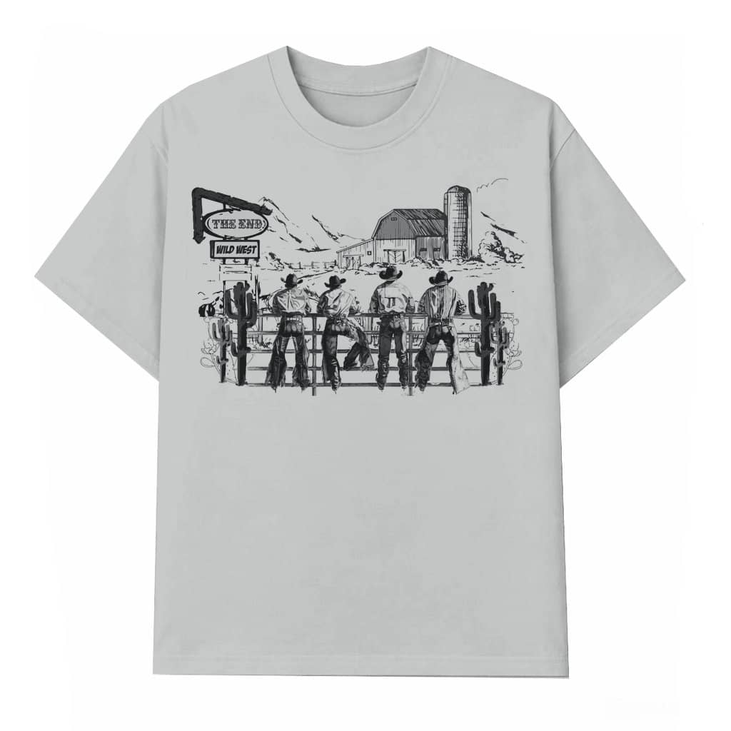 Vintage Western Cowboy T-shirt – Rodeo Cowgirl Gift for Women