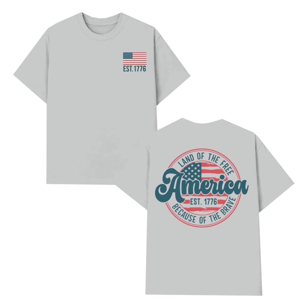 Vintage American Flag T-shirt – 4th of July Patriotic Gift for Men