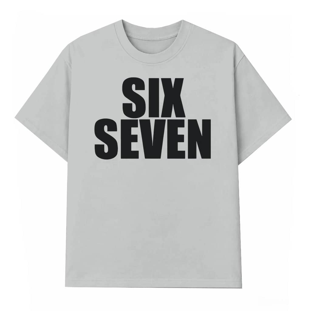 Funny Six Seven Meme T-shirt – Gift for Men Vintage