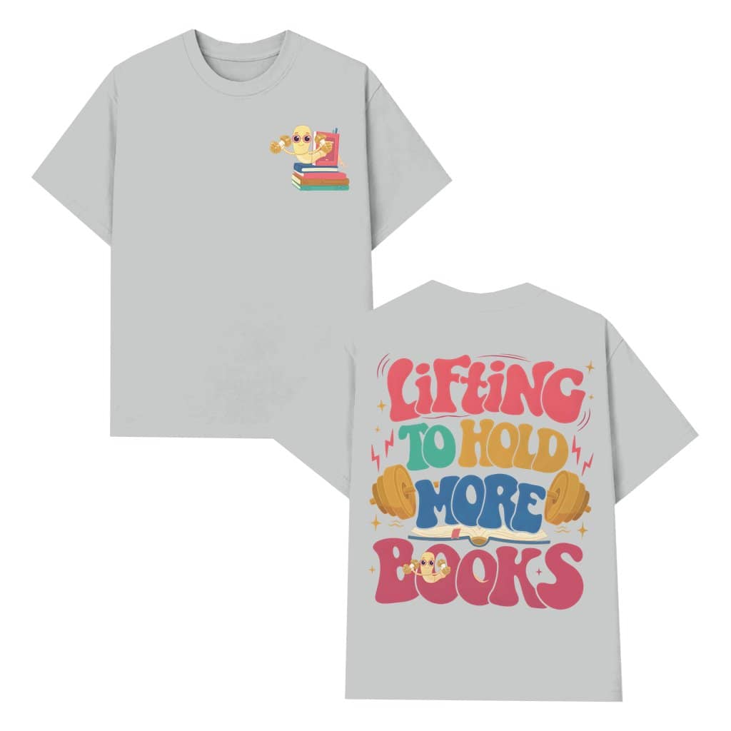 Funny Lifting Books Gym Wash Tee – Gift for Gym Lovers Vintage