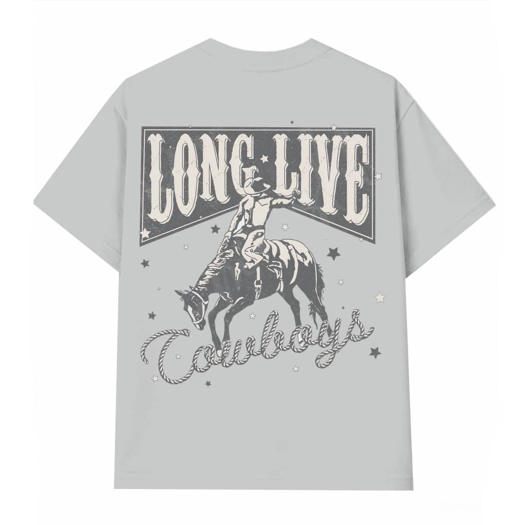 Howdy Cowboy Bull Skull T-shirt – Birthday Gift for Men Vintage Western Oversized