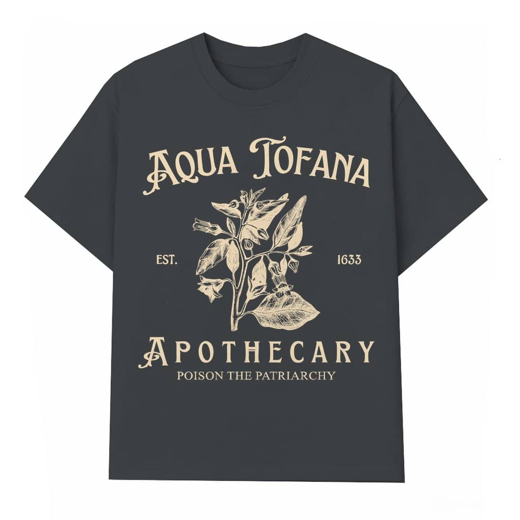 Feminist Rights T-shirt – Poison Patriarchy Gift for Women Vintage Witchy