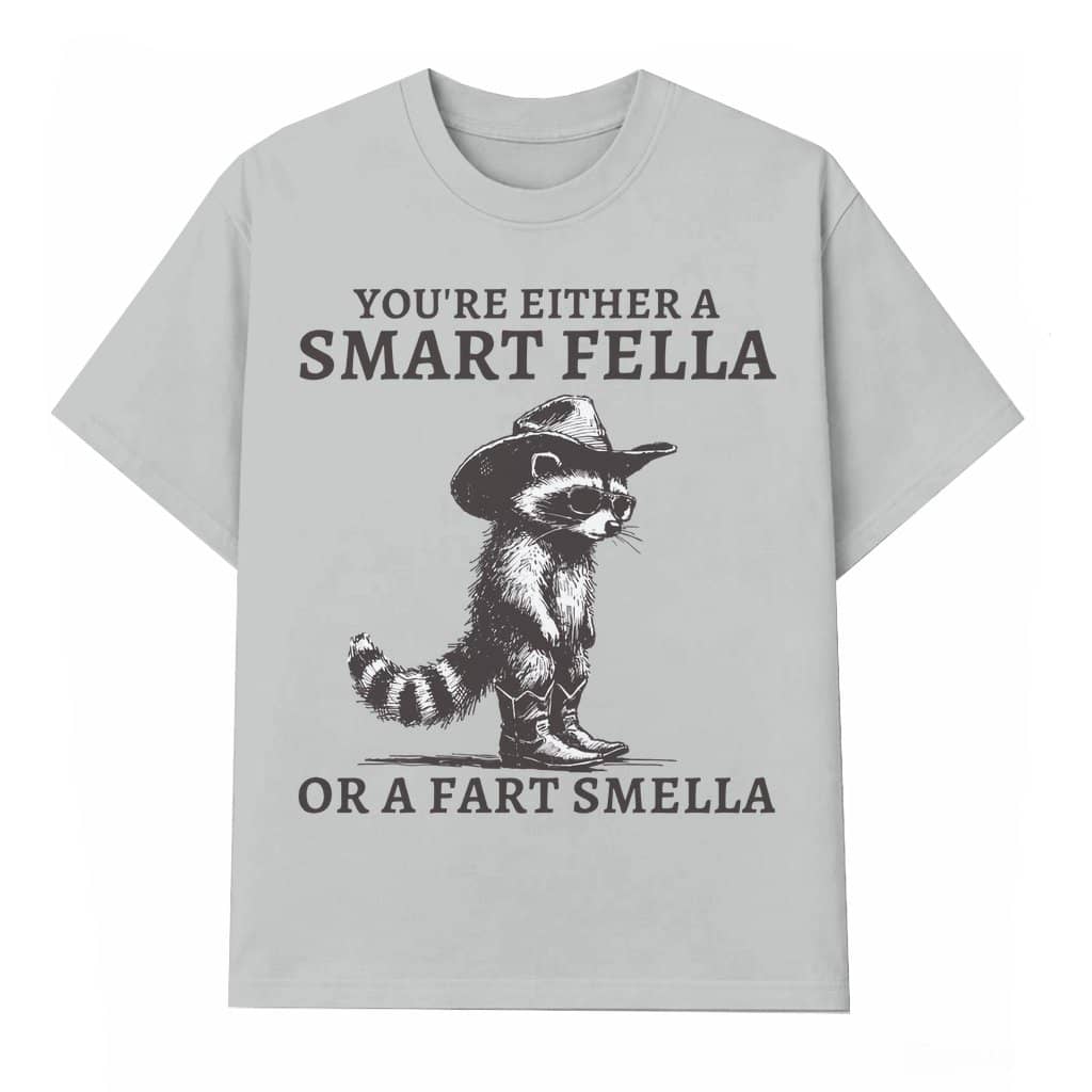 Funny Raccoon T-shirt – Birthday Gift for Men Vintage 90s Retro Washed Distressed Style