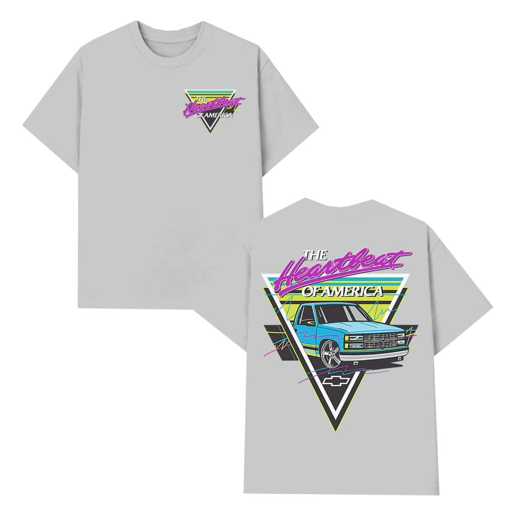 Classic Vintage OBS Trucks T-shirt – Automotive Gift for Men The Heartbeat of America