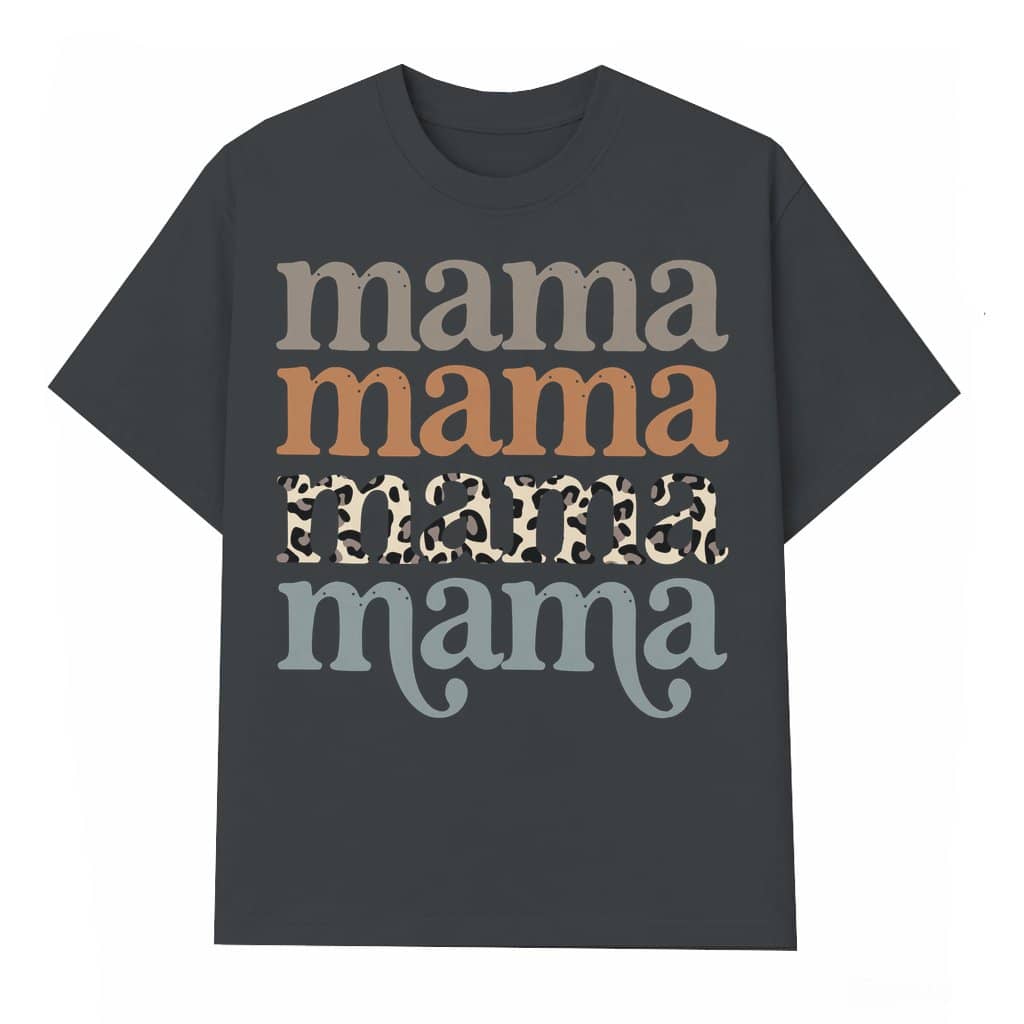 Vintage Mama T-shirt – Summer Gift for Mama Trendy
