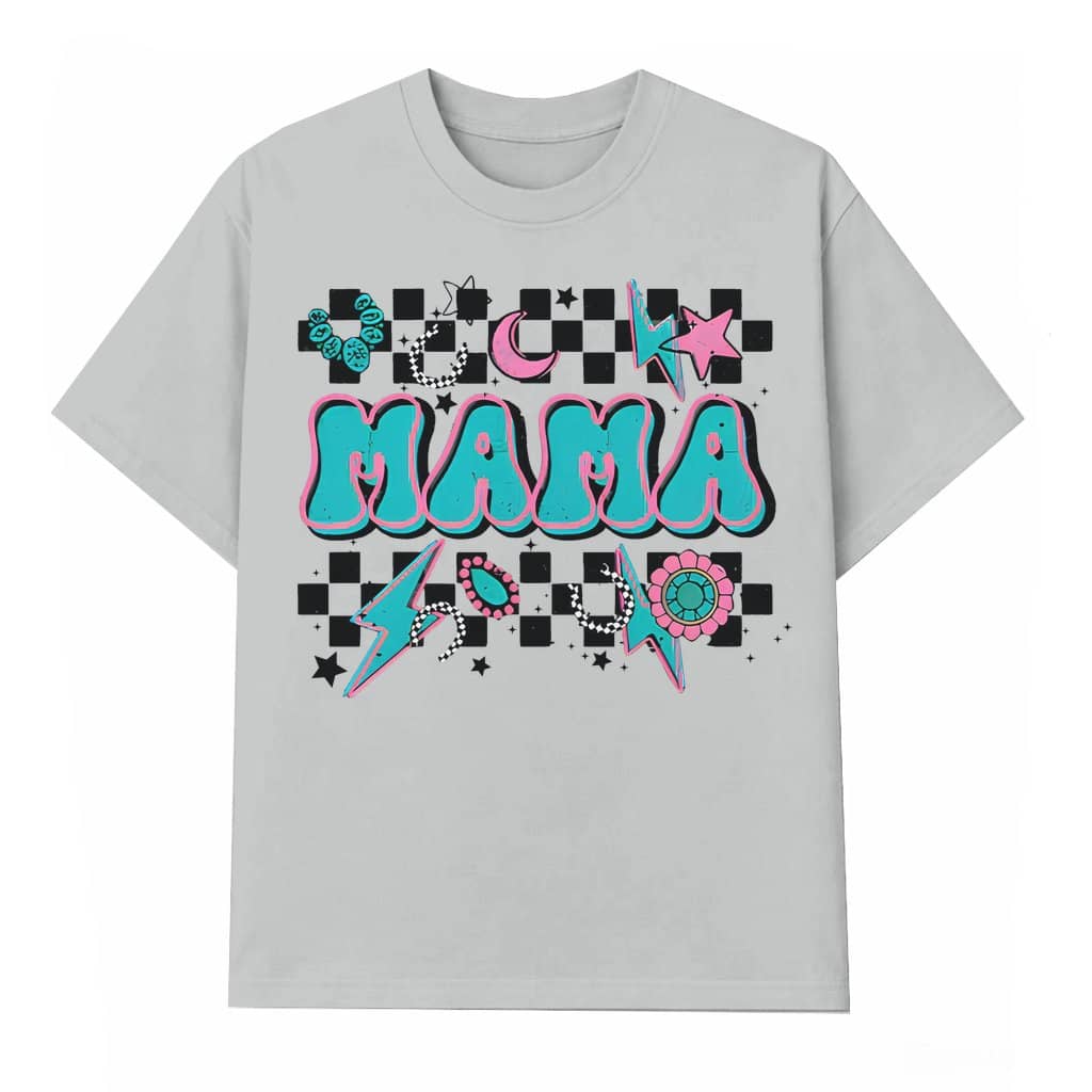 Mama Vibes T-shirt – Mother's Day Gift for Mom Vintage Trendy
