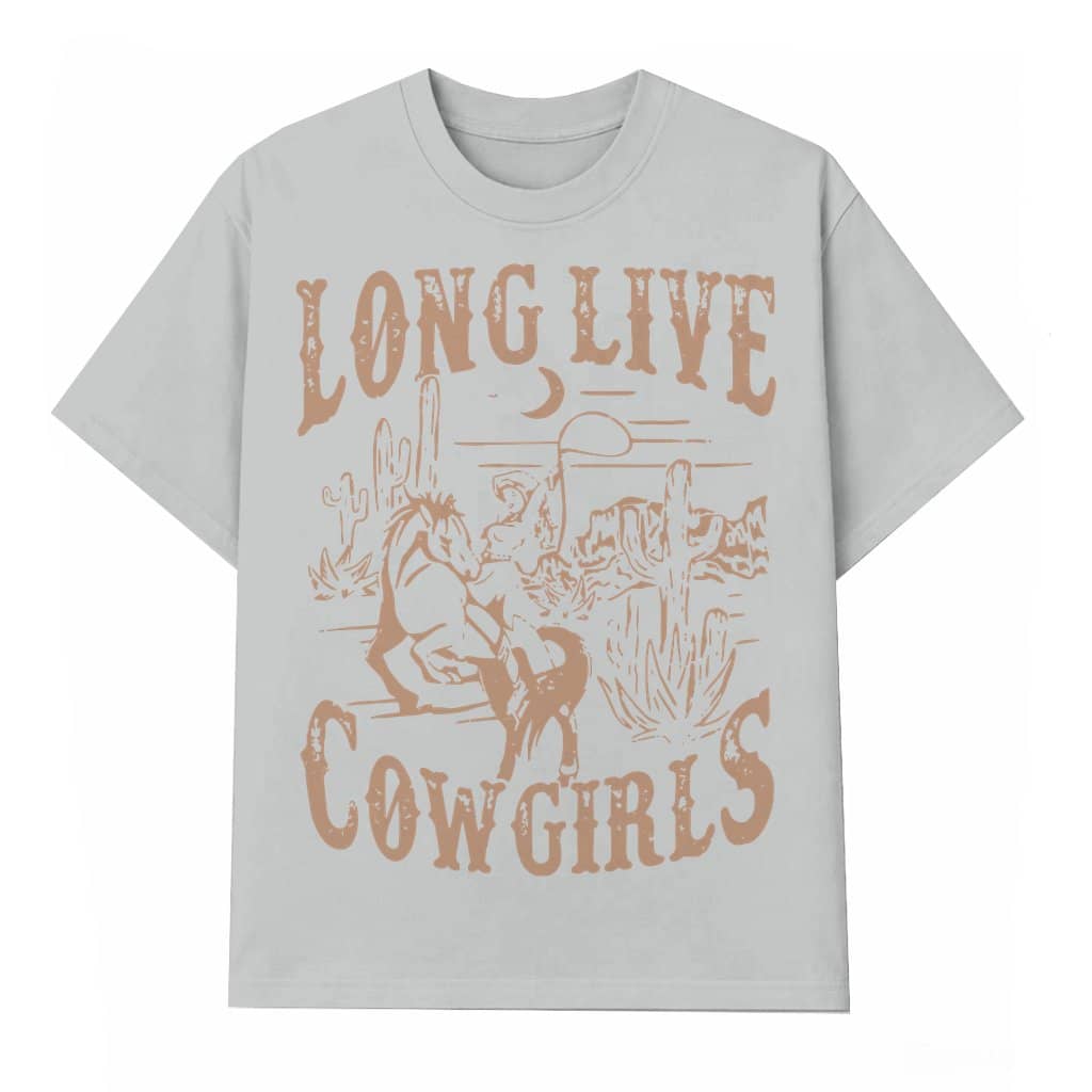 Long Live Cowgirl T-shirt – Women's Gift Vintage Western Concert