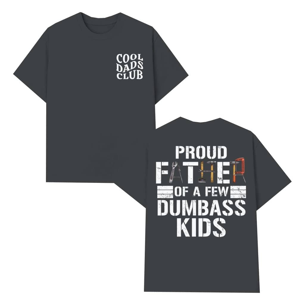 Dad Life Wash Tee – Father's Day Gift for Dad Funny 2 Sided Print