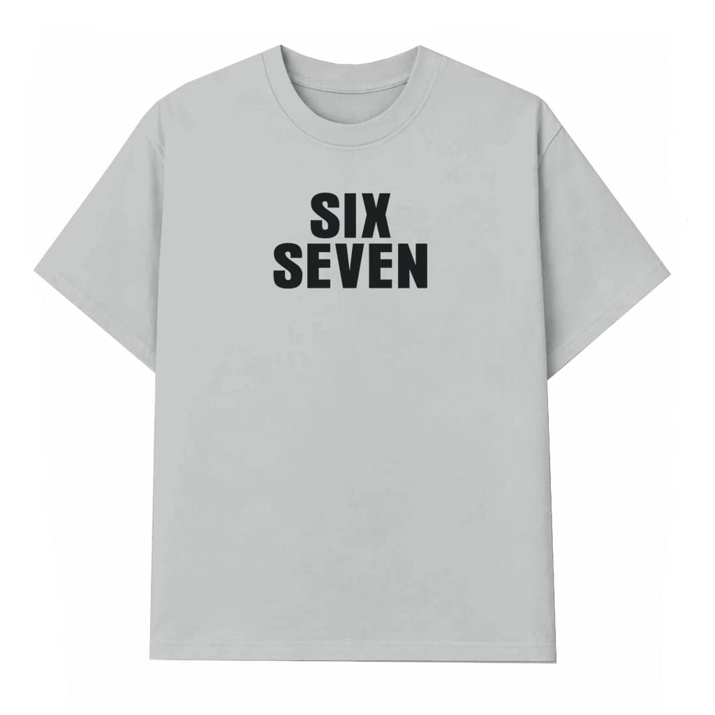 Funny Six Seven Meme T-shirt – Gift for Men Women Vintage Retro