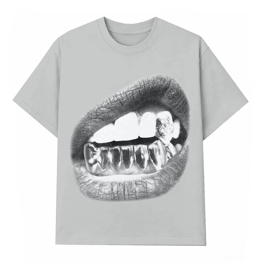 Grillz T-shirt – Gift for Men Streetwear Style