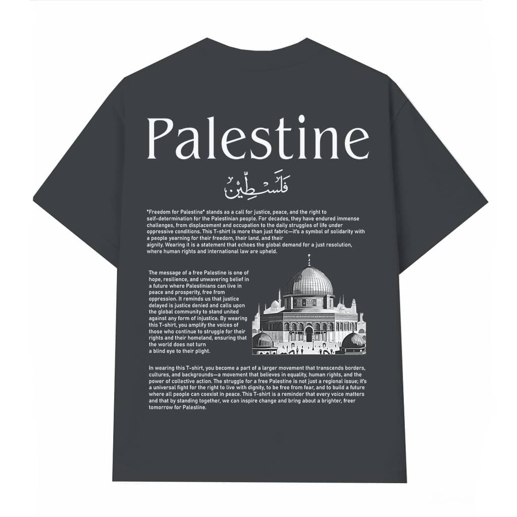 Palestine Heart T-shirt – Meaningful Gift for Him Her Trendy