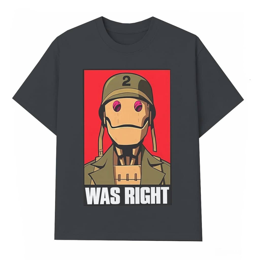GI Robot T-shirt – Gift for Men Women Retro Pop Culture Streetwear