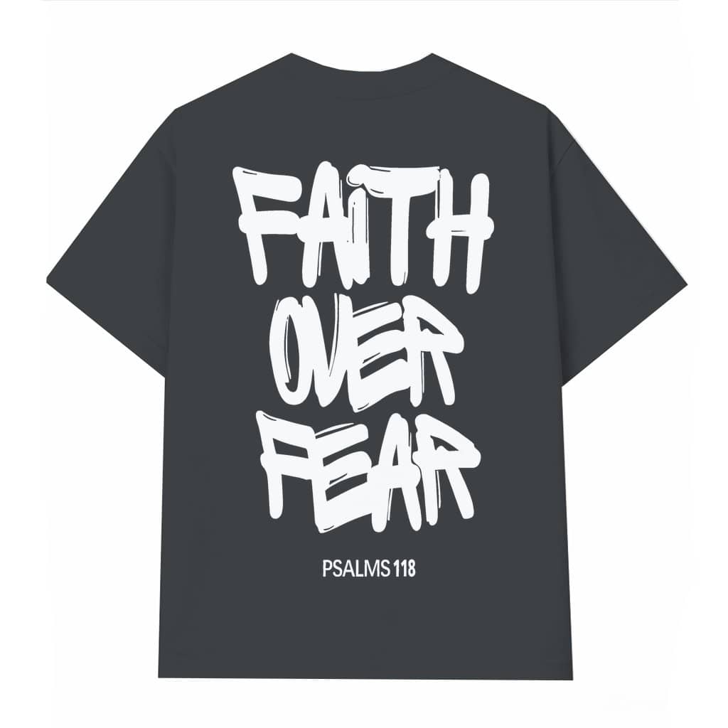 Letter Print T-shirt – Unisex Gift Drop Shoulder Streetwear Style