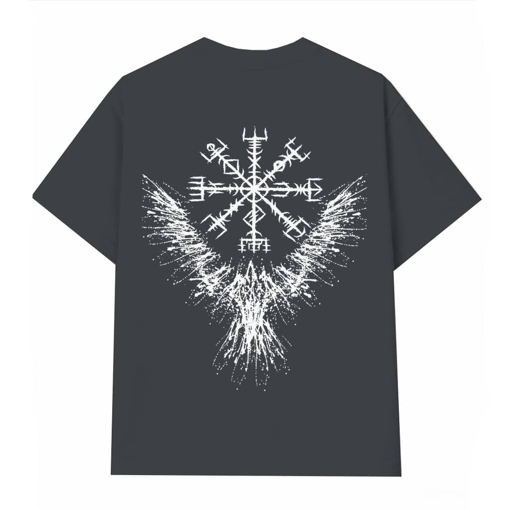 Rune Eagle T-shirt – Gift for Men Trendy Streetwear