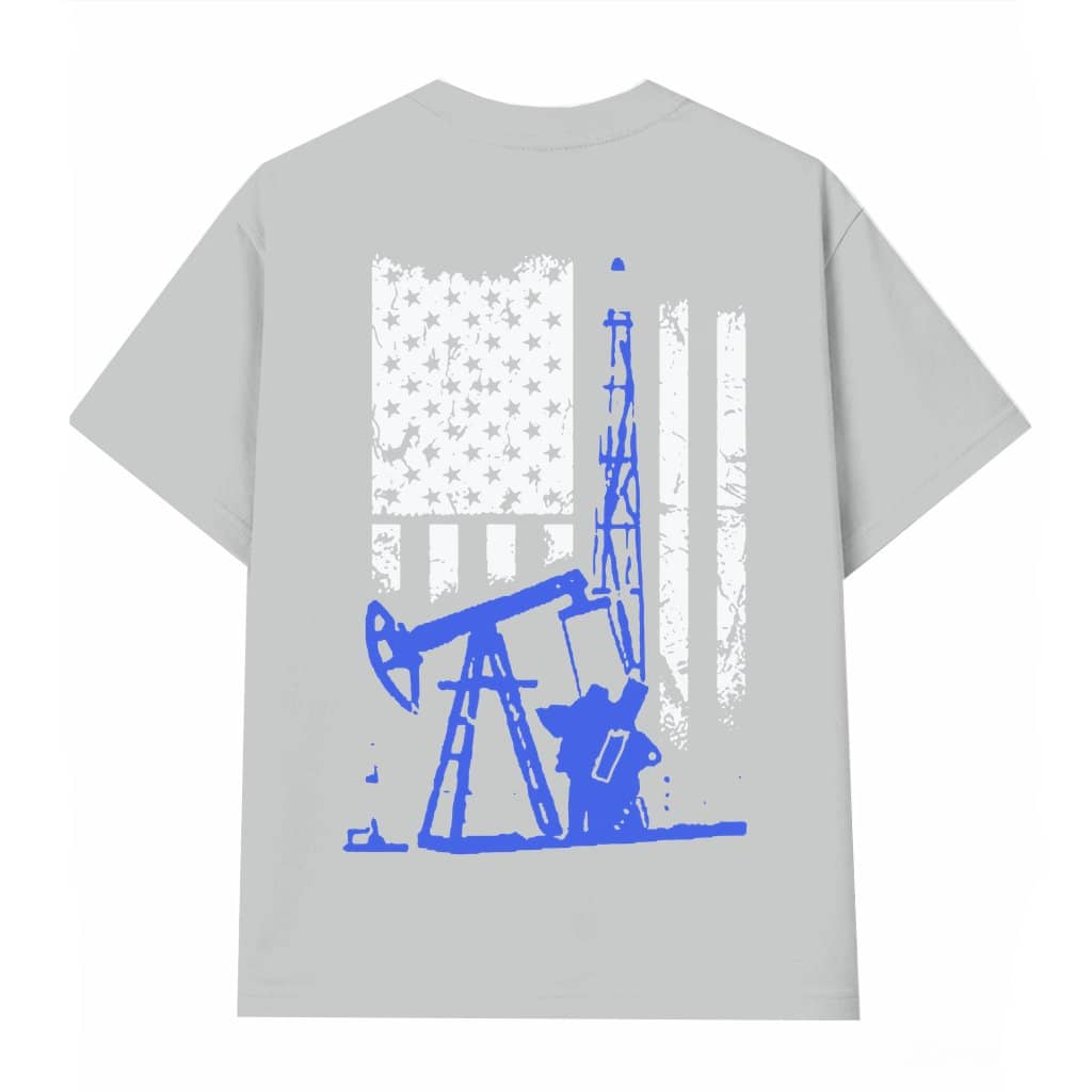 Oilfield Worker T-shirt – Gift for Him Streetwear Casual