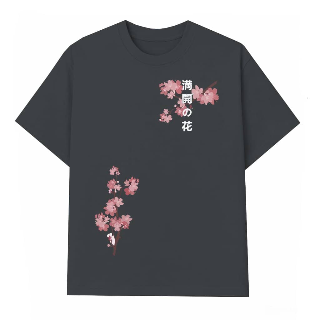 Trendy Floral T-shirt for Men – Summer Casual Streetwear Crewneck Regular Fit