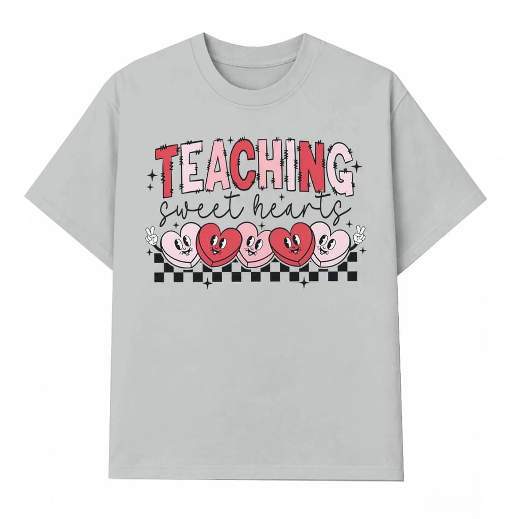 Teaching Sweethearts T-shirt – Valentine's Day Gift for Teacher Cute