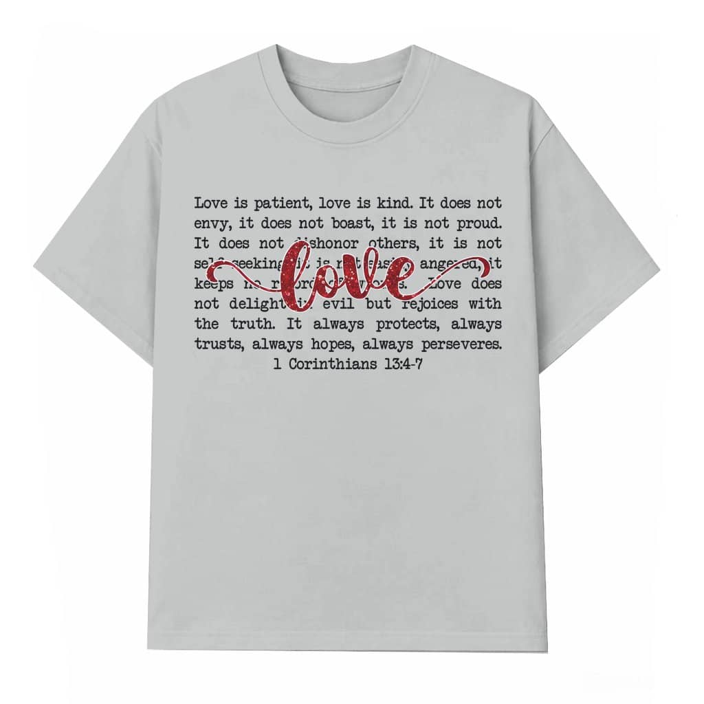 Brushstroke Heart T-shirt – Valentine's Day Gift for Lovers Cute Trendy