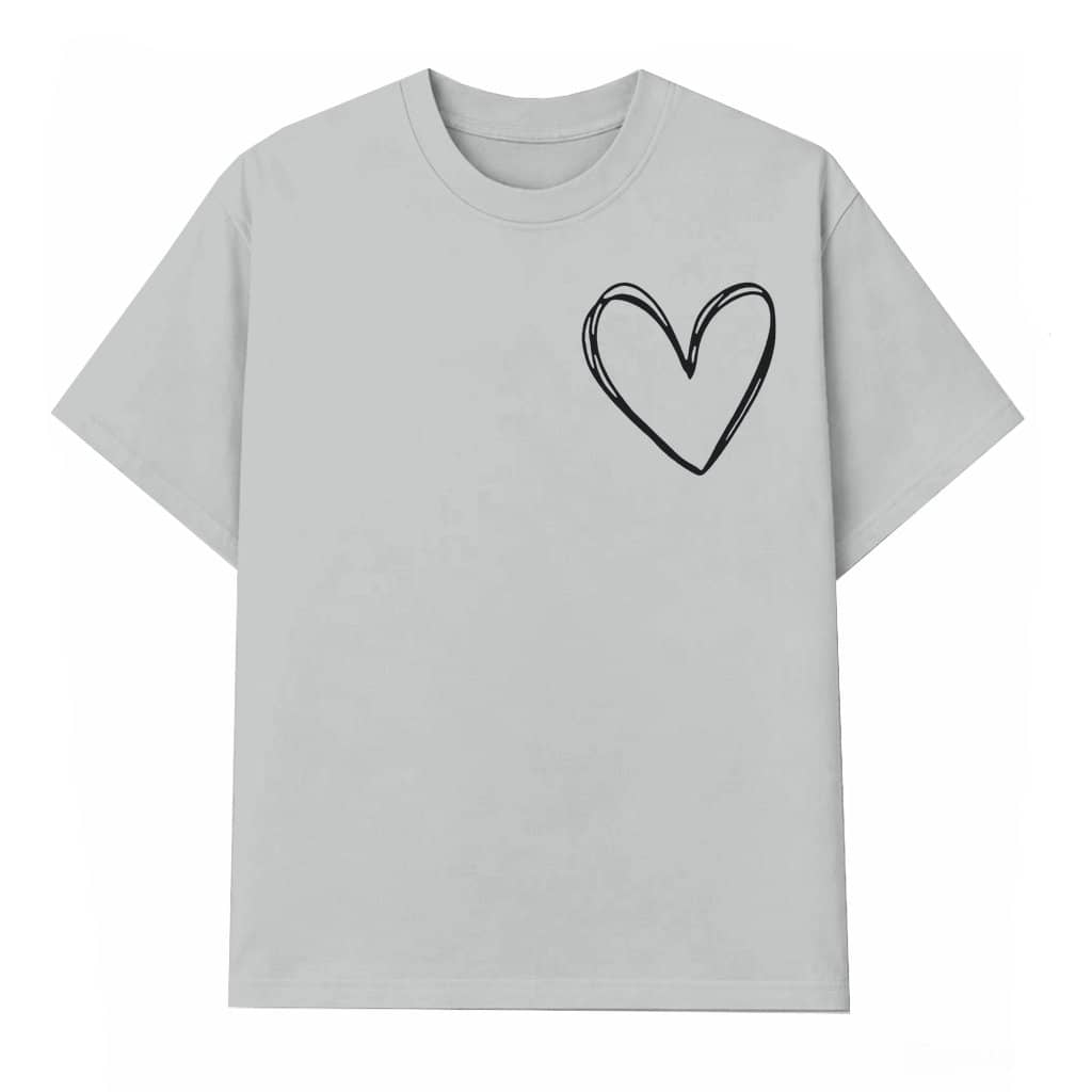 Valentines Heart T-shirt – Valentine's Day Gift for Women Couples Cute