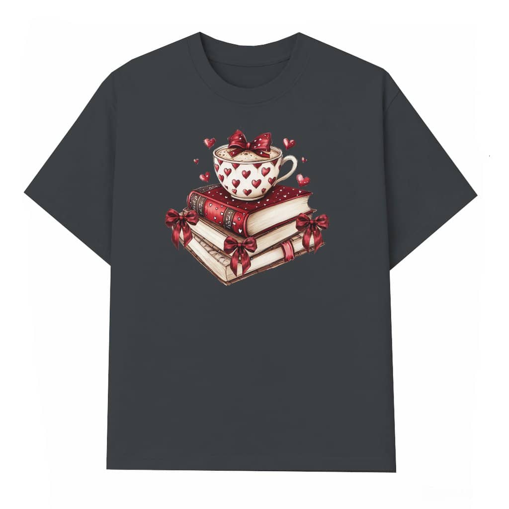 All Booked for Valentine's T-shirt – Valentine's Day Gift for Book Lovers