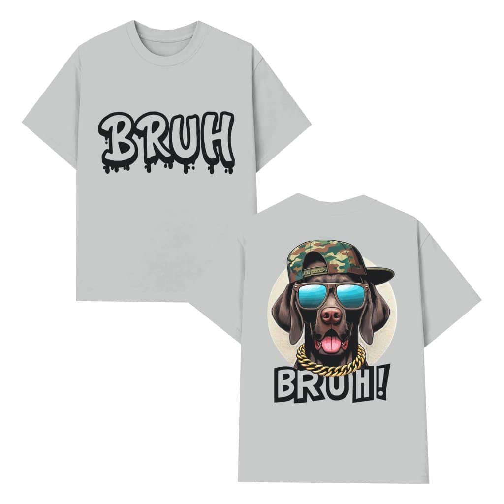 Funny Bruh Dog Lover T-shirt – Summer Hunting Gift for Dog Lover