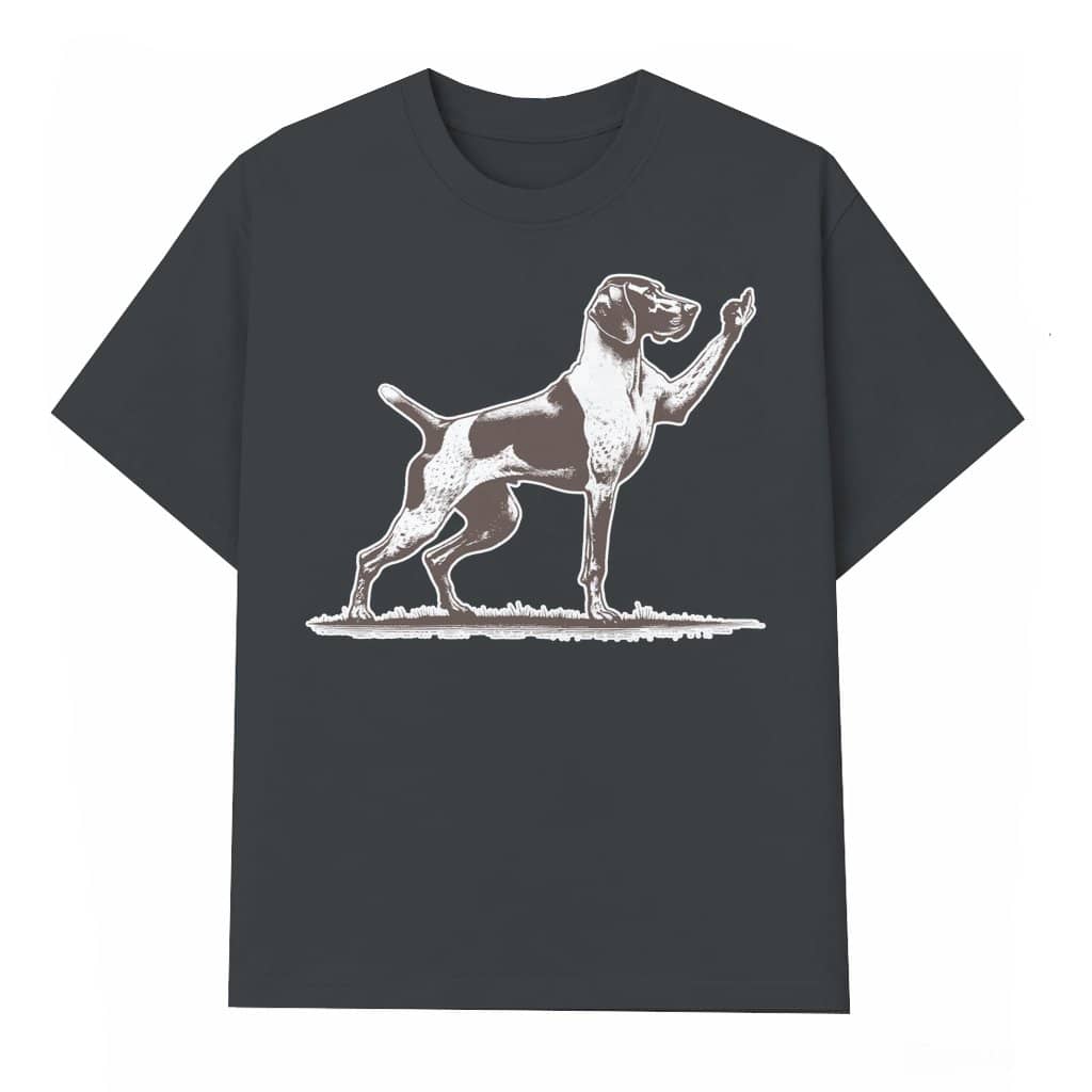 German Shorthair Pointer T-Shirt – Funny Gift for GSP Dog Dads