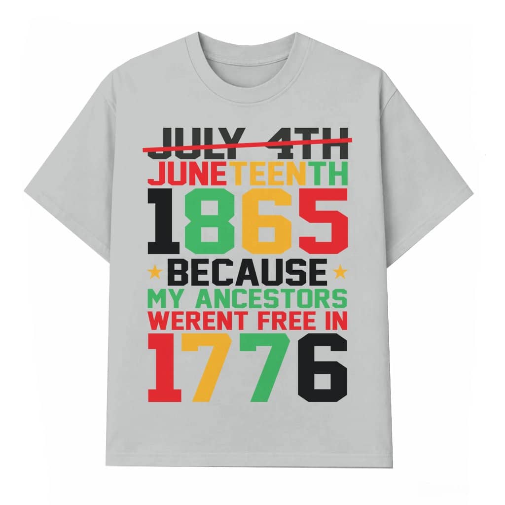 1865 Juneteenth T-shirt – African American Pride Gift for Black History Month Vintage