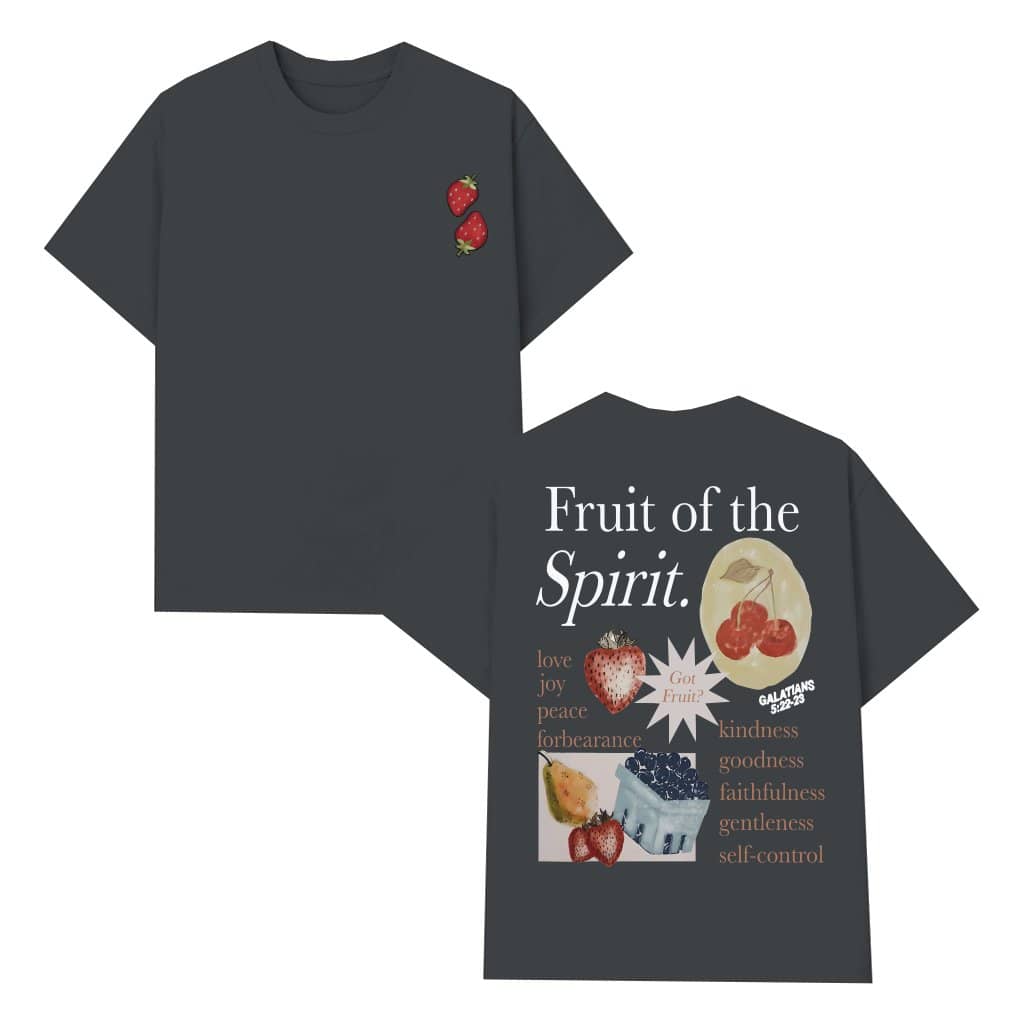 Fruit of the Spirit T-shirt – Christian Gift for Women and Men