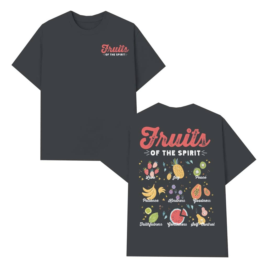 Fruit Of The Spirit T-shirt – Christian Gift Beachy Ocean Style
