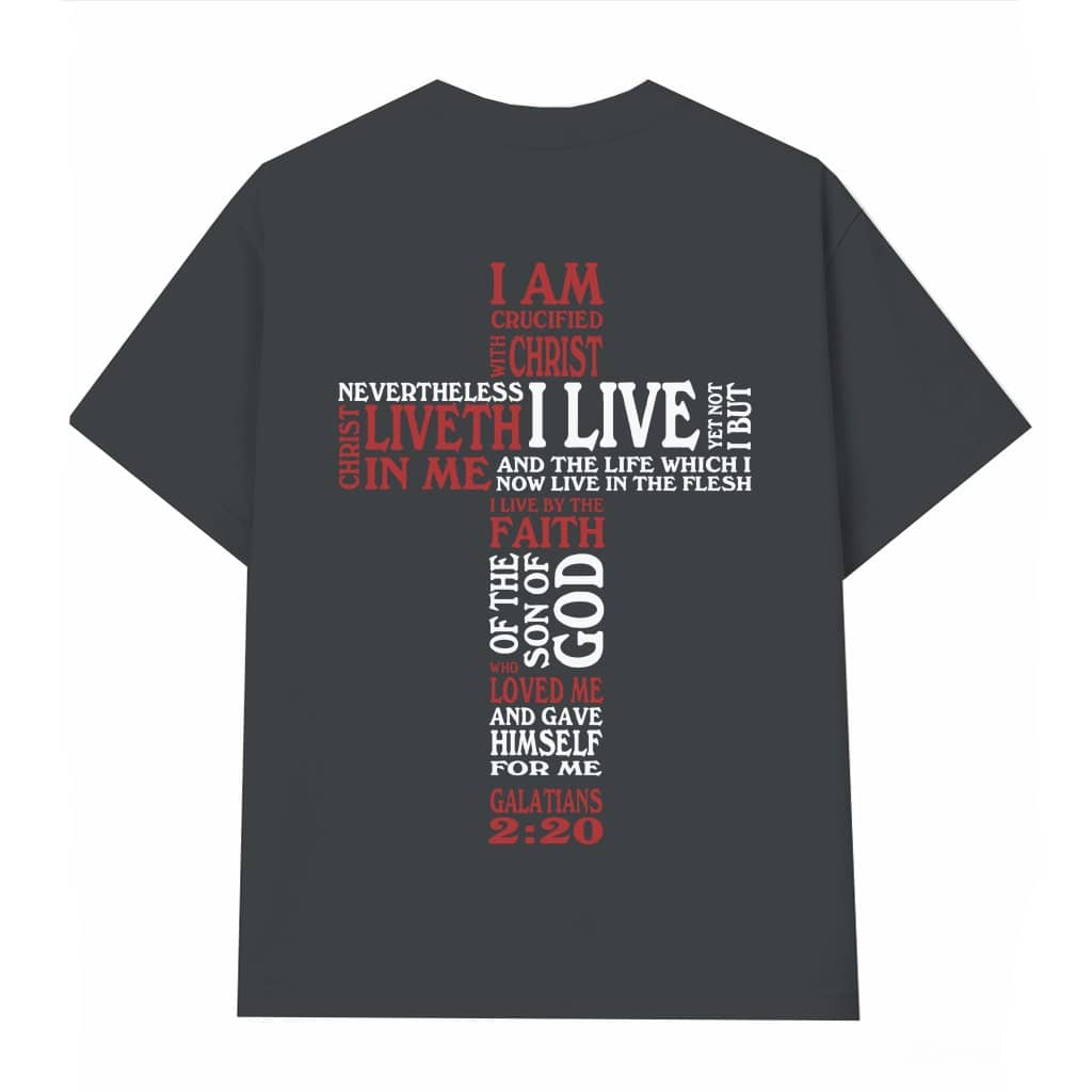 Christian Galatians 2:20 T-shirt – Gift for Boyfriend