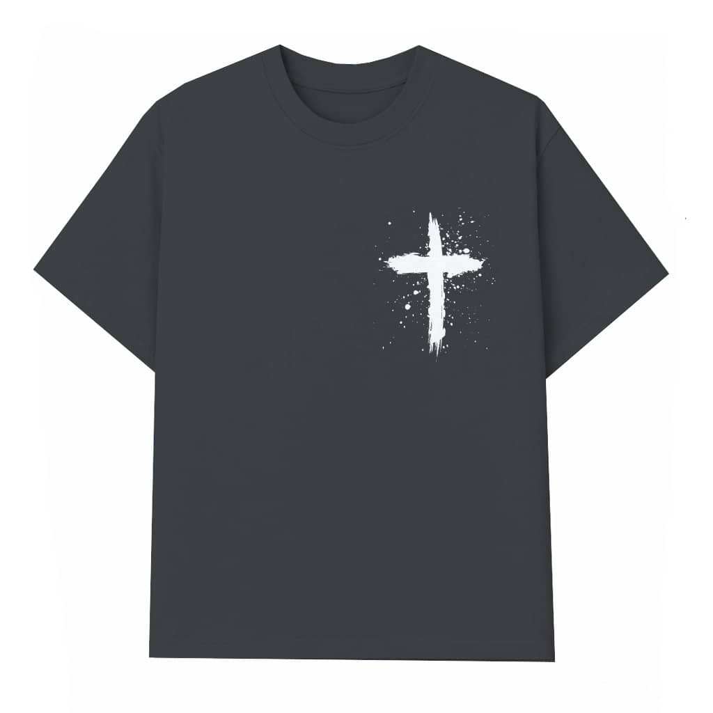 Psalms 91 T-shirt – Gift for Believers Christian Bible Verse Cross