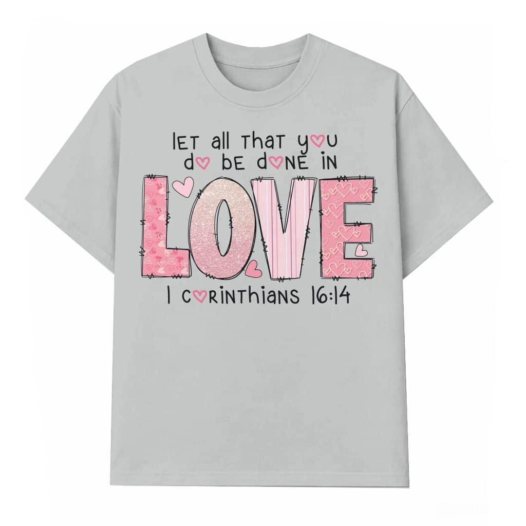 Christian He Loved Us First T-shirt – Valentine's Day Religious Gift for Women
